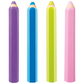 Radiergummi „Stift“ 3D | sortiert